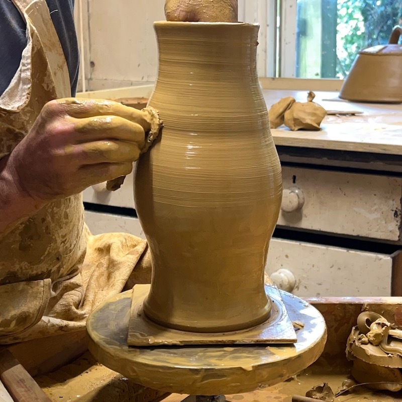 Throwing a large jug