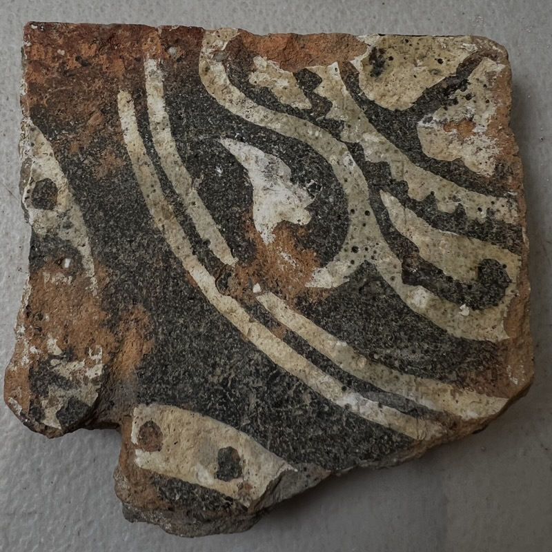 a tile fragment from Lossenham